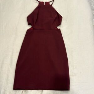 Intermix side cut out dress